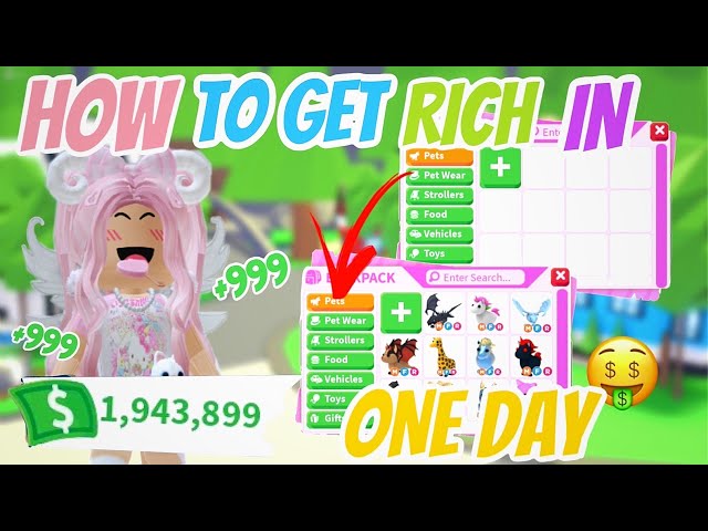 How To Get Rich In Adopt Me (Step by Step) Complete Guide