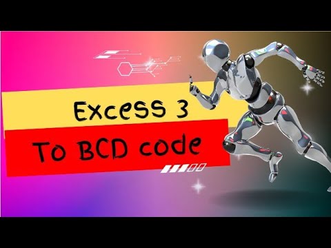 conversion of Excess 3 code to BCD code - YouTube