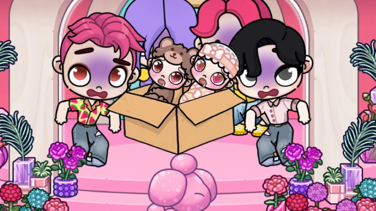 We Got Adopted by Saja Boys in Avatar World😈🍼👯‍♀️| HUNTR/X | Pazu 