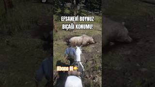 Rdr2'de Efsanevi Boynuz Bıçağını Bulduk! Tam Konumu ve Detayları! #shorts #rdr2 #arthurmorgan #games