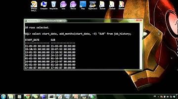 ORACLE SQL 23: ADD_MONTHS, MONTHS_BETWEEN