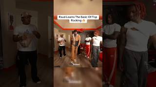 He Taught Him The Lil Uzi Top Rock 😳 #liluzivert #philly #toprock #dance