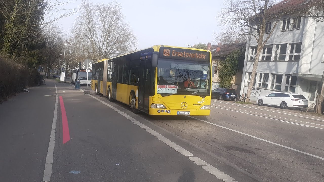 Mitfahrt Busbetrieb Laier Mercedes-Benz Citaro O530 C1G mit lautem ZF Ecomat 