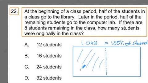 CBEST MATH #22 ~ Word Problem 2 ~ GOHmath.com