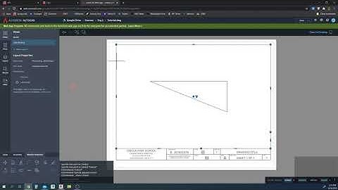 Tour of AutoCAD Web App