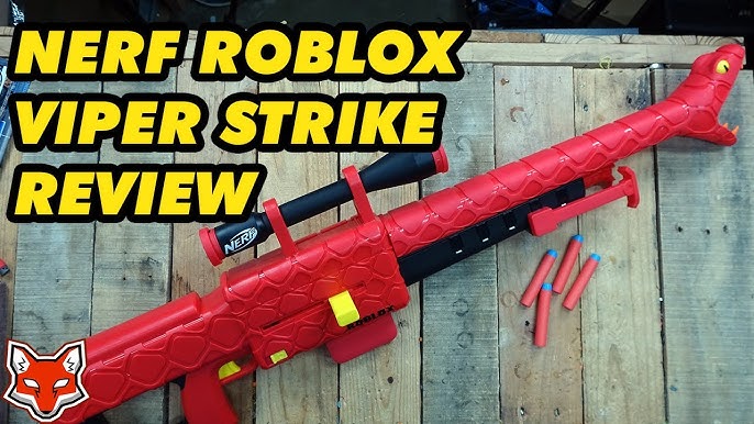 NERF Roblox Zombie Attack: Viper Strike Dart-Blaster Cobra mit 6 Darts