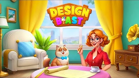 Design Blast - Match & Home Gameplay - First 18 minutes || #catzpuzzlepop