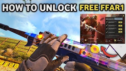 How to unlock free FFAR1-Shredder in CODM