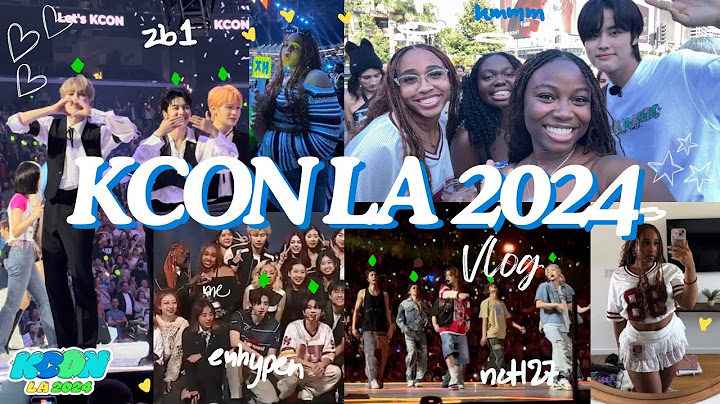 KCON LA 2024 VLOG: enhypen dreamstage, meeting idols & losing my mind