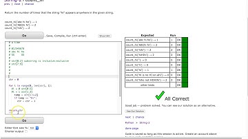 Codingbat - count_hi (Python)