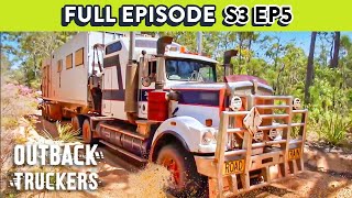 Steve Grahame's Road Train Gets STUCK On Desert Island | Outback Truckers  S3 Ep5 FULL EPISODE