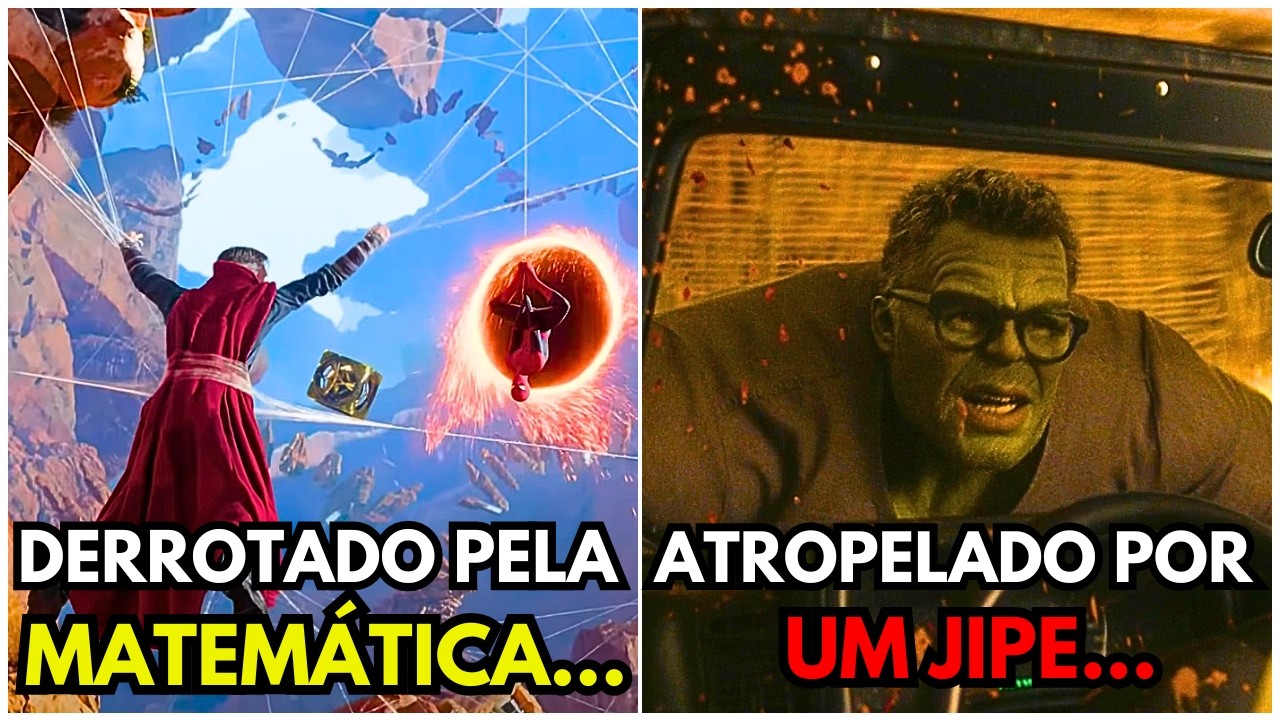 AS MAIORES HUMILHAÇÕES DO UNIVERSO MARVEL!!!( UCM ) PARTE 2