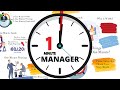 One Minute Manager Book Summary