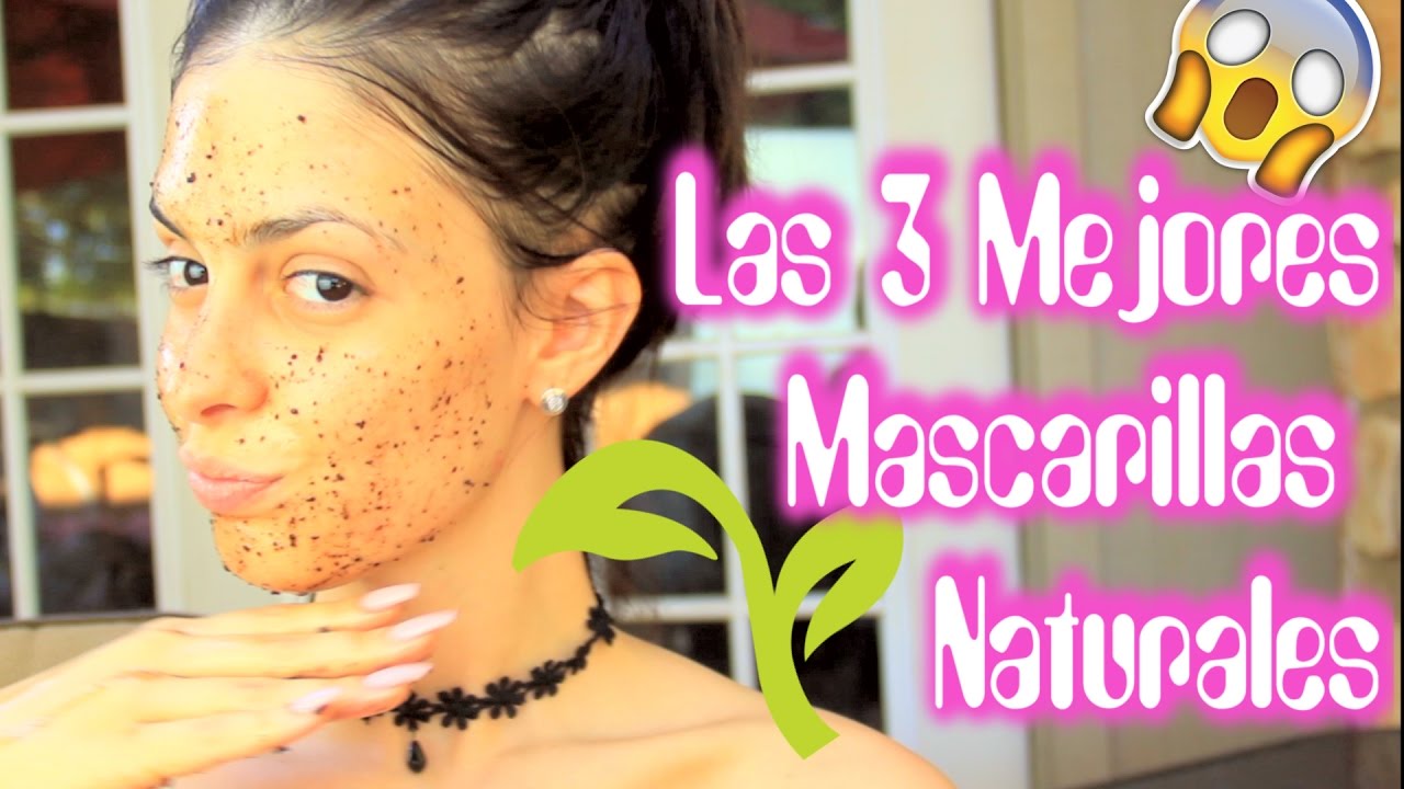 mejores mascarillas para la cara naturales