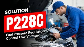 HOW TO FIX P228C OBD II ERROR CODE - Fuel Pressure Regulator Control Low Voltage