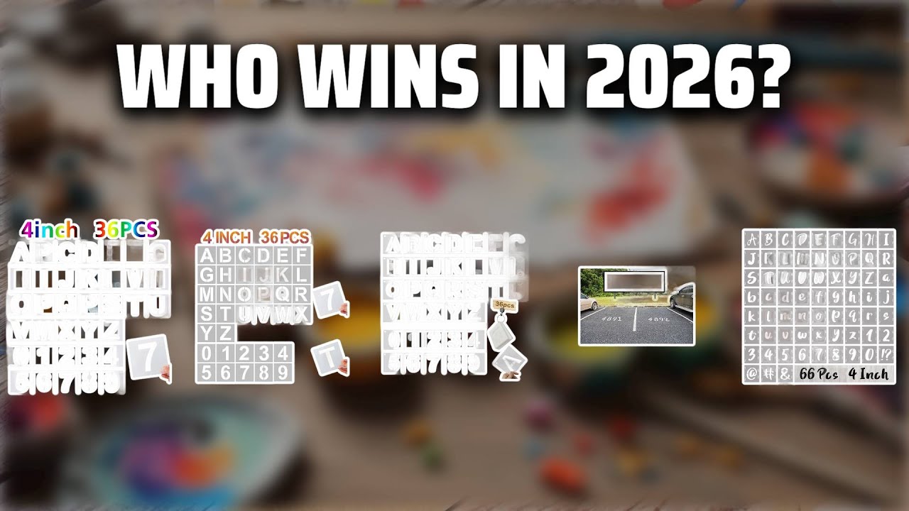 The Top 5 Best Number Stencils in 2026 - Must Watch Before Buying!