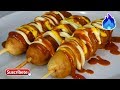 Banderillas de salchicha y queso - La Receta de la Feria Golosa!