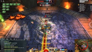 gw2 npc sabetha kill - staff tempest kintari