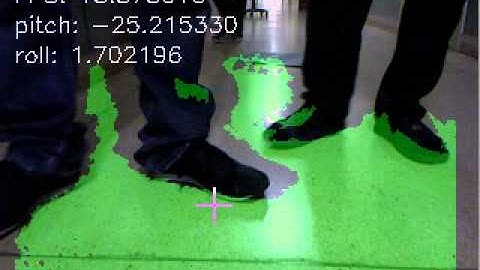 obstacle detection - 3d plane segmentation