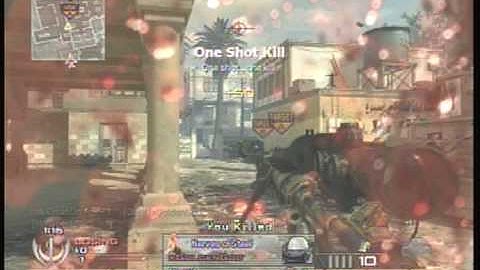 Epic no-scope mw2 montage