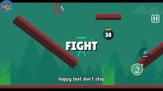 Stickman Battle | Sticker Man Shuffle 🎵 | Fun Game Song screenshot 1