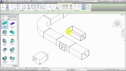 07 Revit 2017 New Feature _ Creating an MEP Fabrication Model in Revit