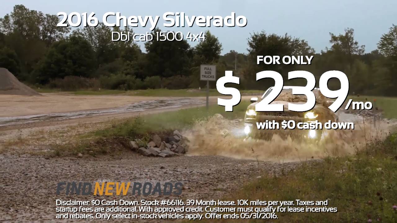 Silverado Lease Offer Lannan Chevrolet of Lowell YouTube
