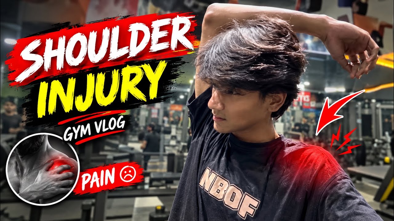 GYM में Shoulder Injury हो गई 😰 | - YouTube