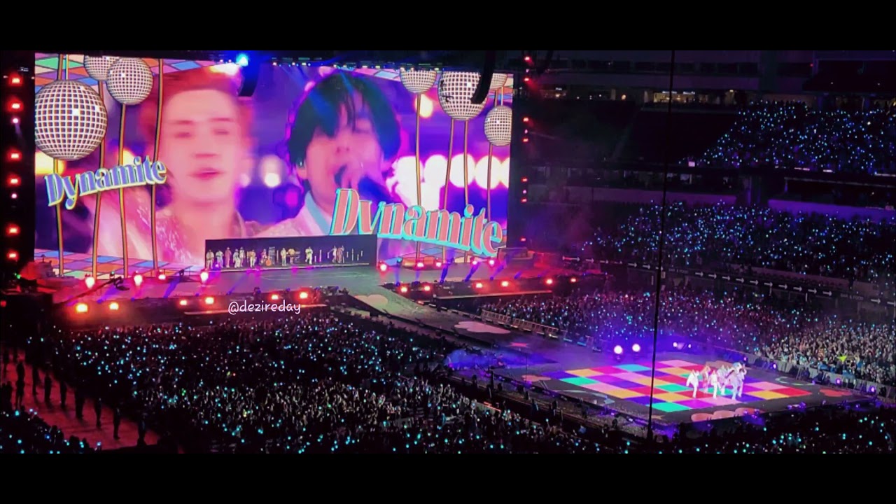 BTS - Dynamite/Butter ft Megan Thee Stallion Permission to Dance - Night 2: 11/28/21 @ sofi stadium