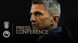 Press Conference: PAOK FC Vs Olympiacos– Live PAOK TV