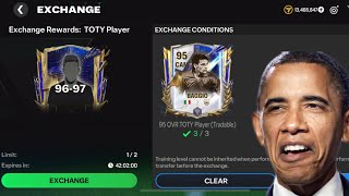 All My 96-97 Exchange Funny Pack Opening Fc Mobile.