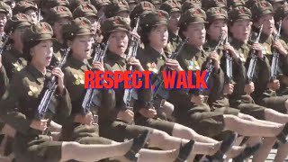 Rare Footage of North Korean Soldiers Marching to Pantera's Walk