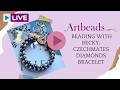 Beading with Becky: CzechMates Diamond Beads Bracelet