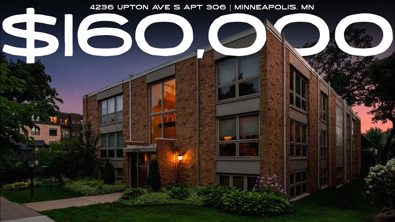 Perfect Starter Condo in Minneapolis | $160K Near Lake Harriet & Uptown