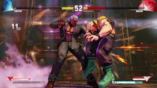 Street Fighter 5: Urien Aegis Reflector Combo
