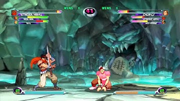 Marvel vs Capcom 2 MVC2 PS3 demo 18 May 2009 hewhodares com Mikeysyke vs Mumra 2