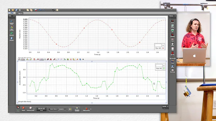 Demonstrating Position, Velocity, and Acceleration of a Mass-Spring System