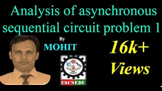 DLD 103: Analysis of asynchronous sequential circuit problem 1