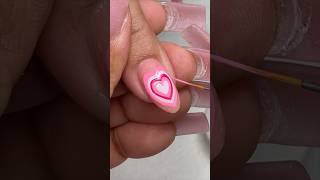 BARBIE PINK VALENTINES NAILS 🎀💓💕✨ #vdaynails #pinknails #valentinesday #vbp