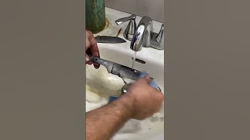 Damascus Etch side 1 #maker #damascus #knife #forge #damascussteel #damascusknife #Etch #etchreveal