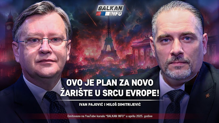 AKTUELNO: Miloš Dimitrijević i Ivan Pajović – Ovo je plan za novo žarište u srcu Evrope! (3.4.2025)