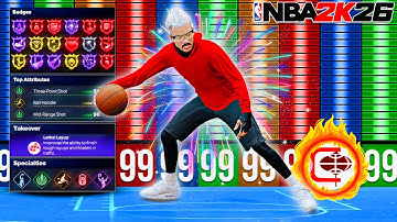 THE *BEST* 2-WAY SLASHING PLAYMAKER BUILD FOR DAY 1 of NBA 2K26! 2K26 BEST DAY 1 BUILD EARLY!