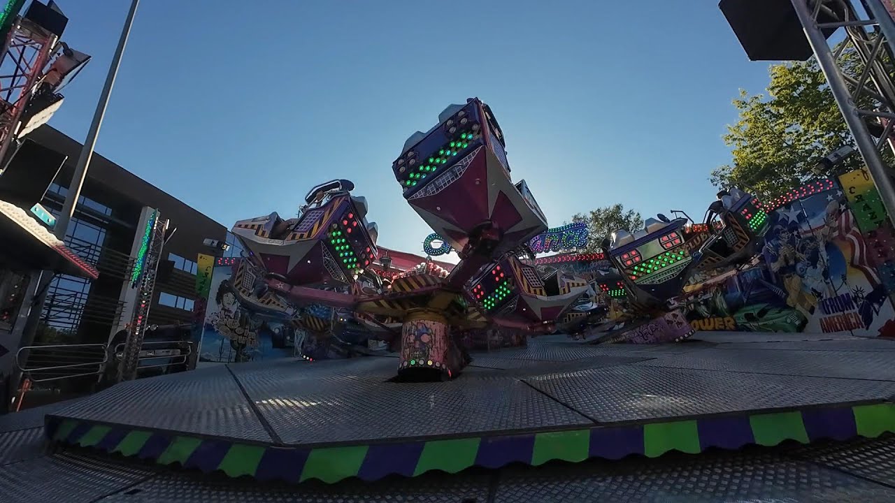 Crazy Dance off ride Kermis Genk 2026 be - YouTube