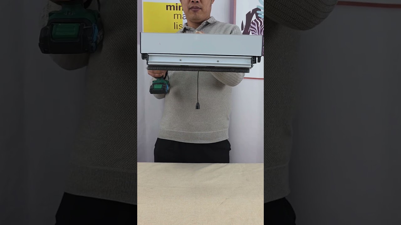 Returnable roll-up invisible window screens, 304 high-definition titanium mesh net, no bo.#Qiangning