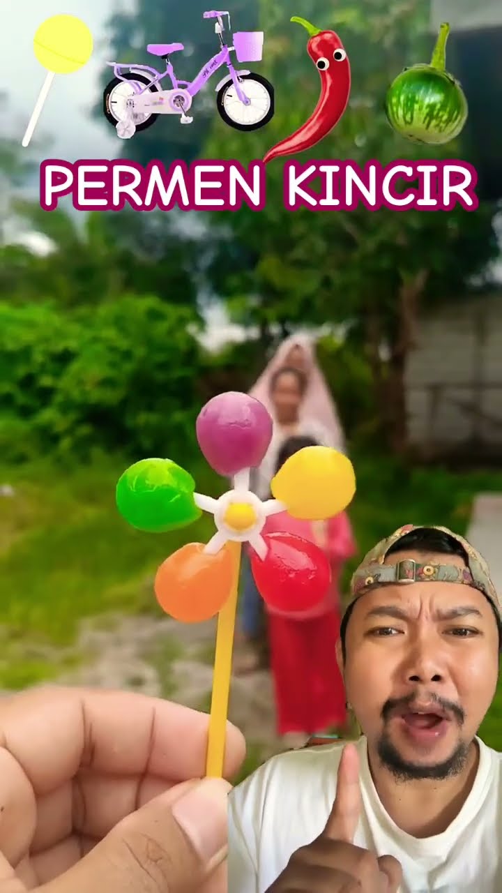 PERMEN KINCIR WARNA WARNI!!?! #funny #permen #comedy #shorts