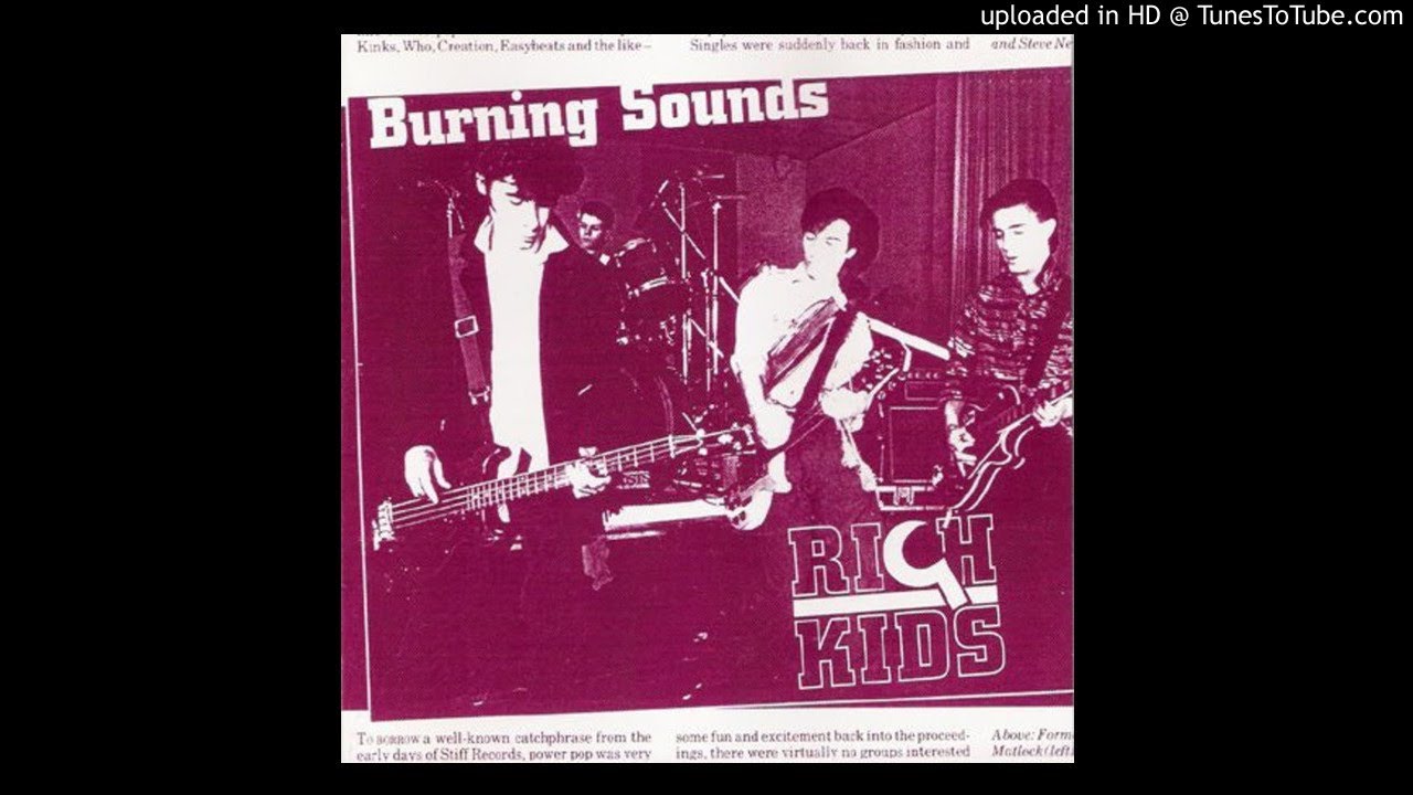 Rich Kids — The Rich Kids - Shape Of Things To Come (Live) (Music