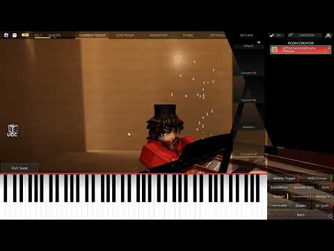 trying midi connect on roblox Piano Rooms game