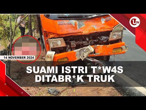 TRUK PEMBAWA AYAM TABR*K PEMOTOR, SUAMI ISTRI TEW*S DI TEMPAT | U-NEWS