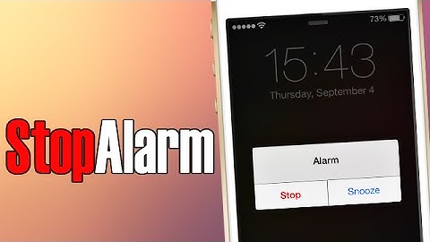 StopAlarm - iOS 7 Jailbreak Cydia Tweak