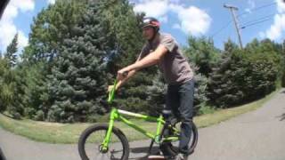 How to  Bunny Hop Barspin BMX